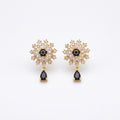 Noir Bloom Earring