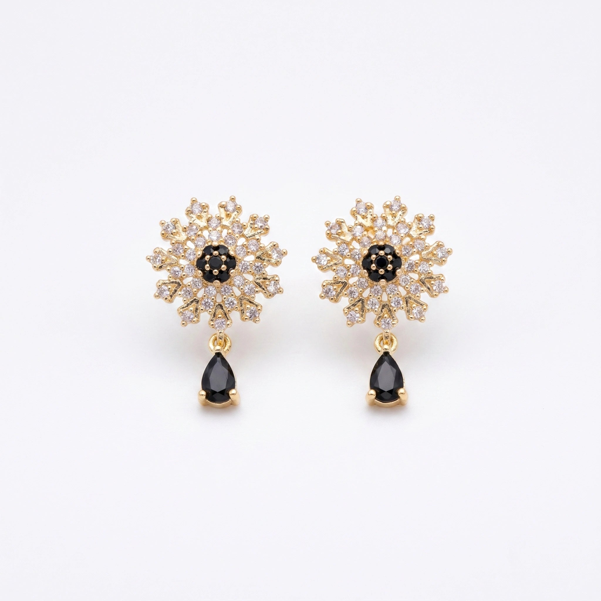 Noir Bloom Earring