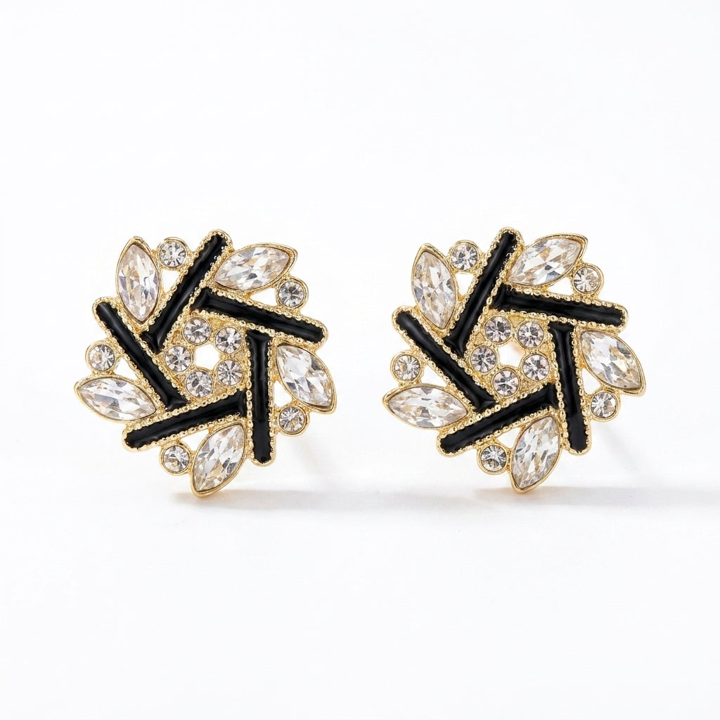 Crystal Stud Earrings