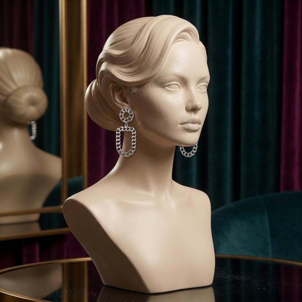 Chain Luxe Drop Earrings