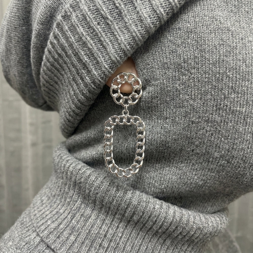 Chain Luxe Drop Earrings