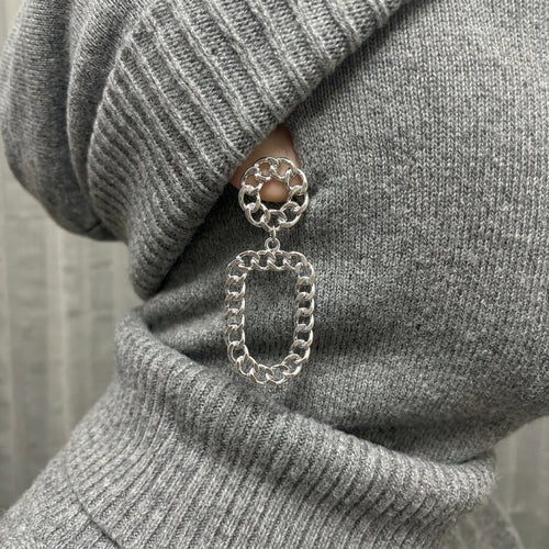 Chain Luxe Drop Earrings