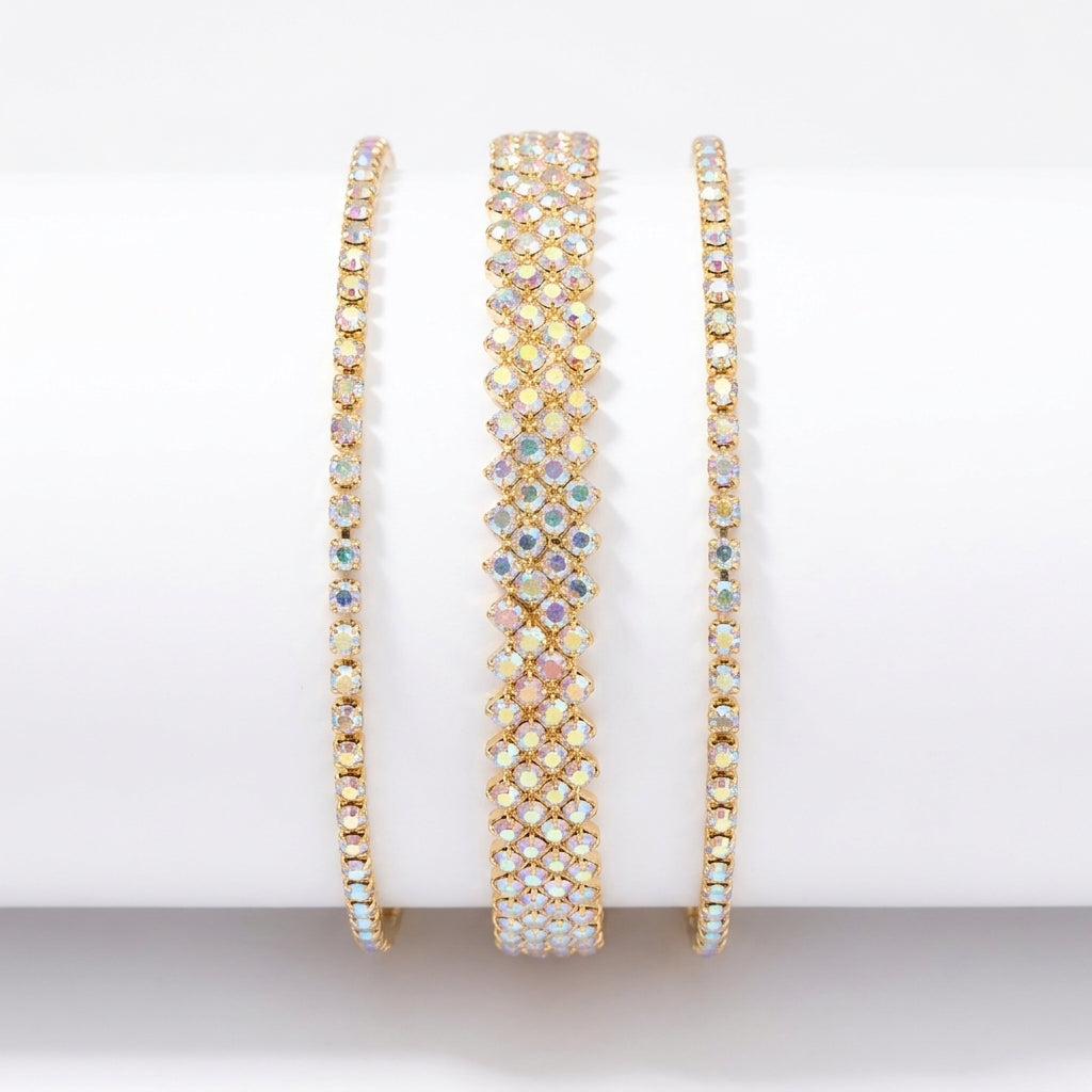 Prism Bangle Set
