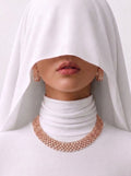 Crystal Choker Necklace Set
