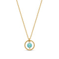 Turquoise Orbit Necklace