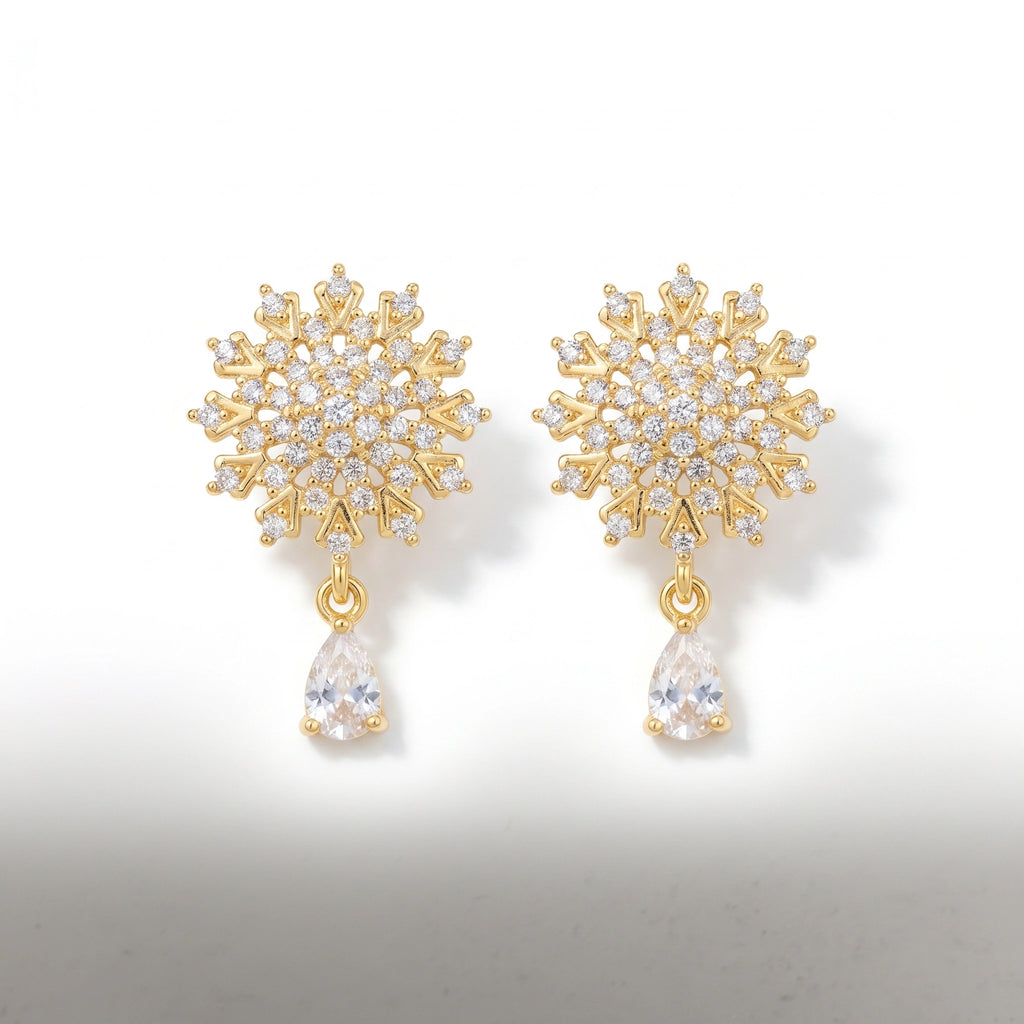 Glacier Bloom Earring